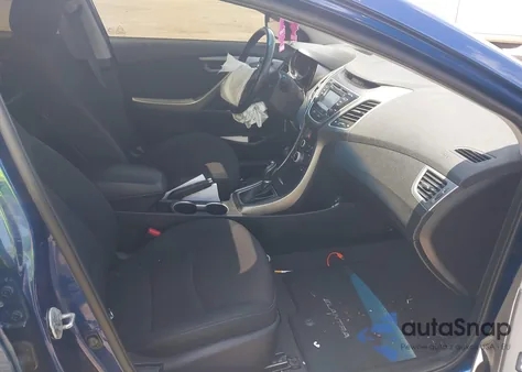 2016 Hyundai Elantra Value Edition from USA, damaged, VIN 5NPDH4AE9GH796997